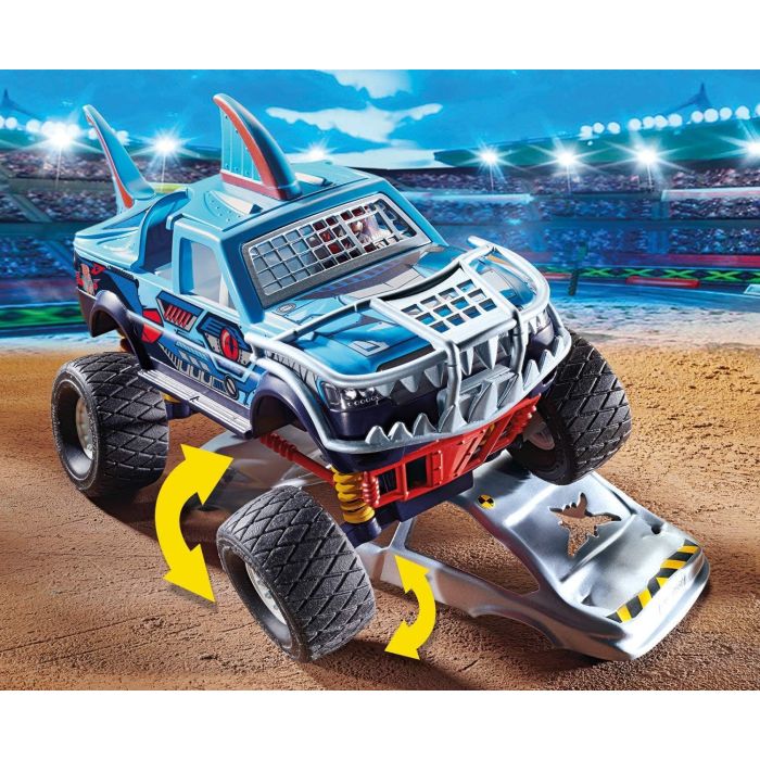 Playmobil Stunt Show Shark Monster Truck 70550