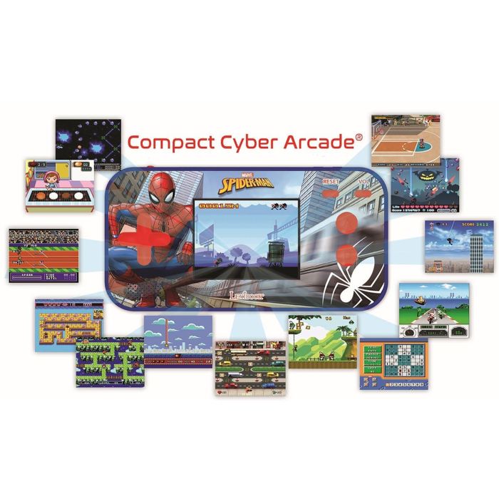 Spiderman Console Portable Cyber Arcade Pocket Gaming Console
