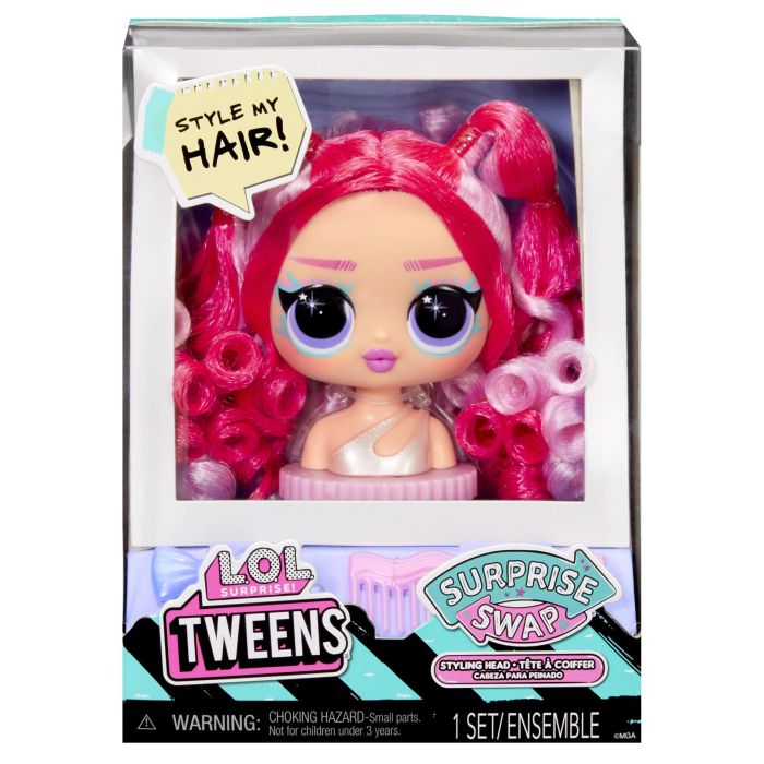 L.O.L. Surprise! Tweens Surprise Swap Styling Head Assortment