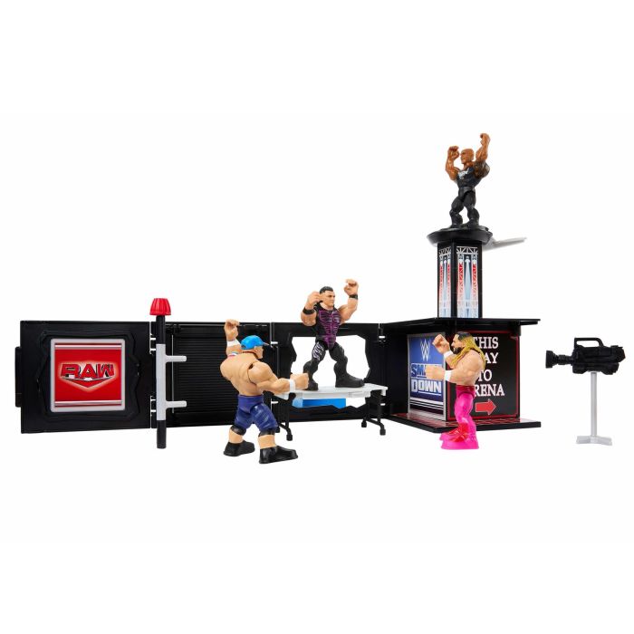 WWE Knuckle Crunchers Final Boss Microphone Playset