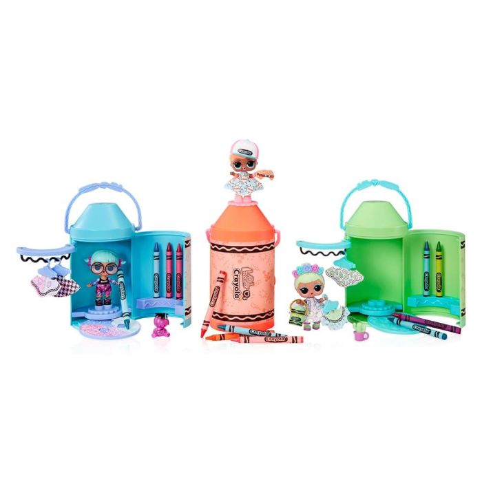 L.O.L. Surprise! Loves Crayola Colour Me Studio Fashion Doll