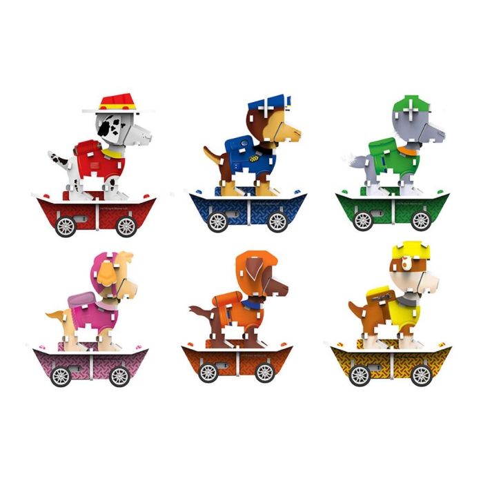 Paw Patrol Shaped Puzzle On Skateboard