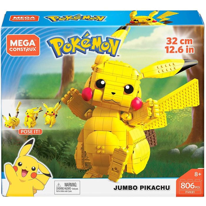 Mega Construx Pokemon Jumbo Pikachu