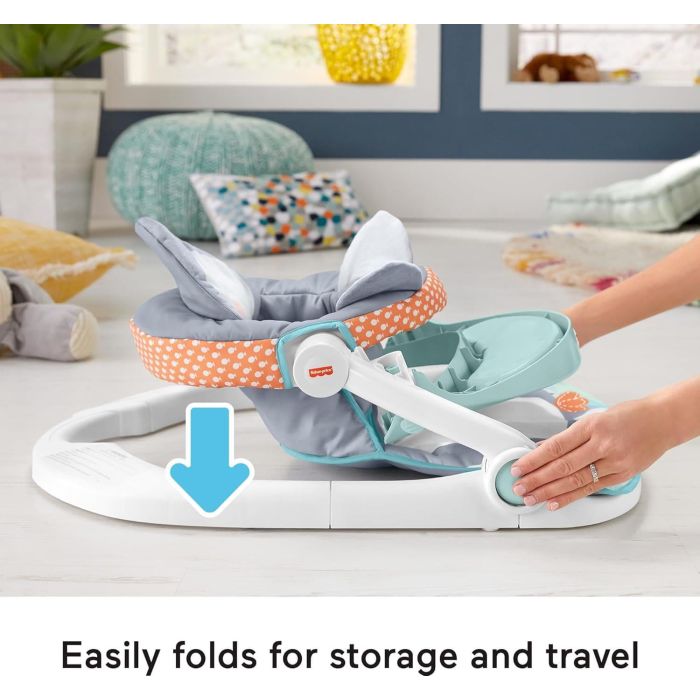Fisher-Price Sit-Me-Up Floor Seat with Toy Tray