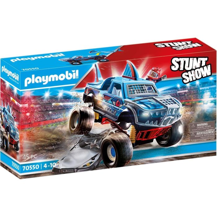Playmobil Stunt Show Shark Monster Truck 70550