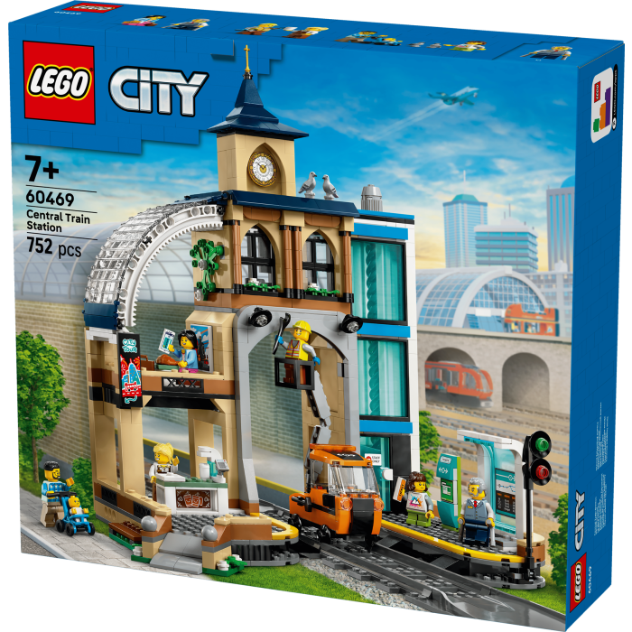 LEGO City Central Train Station 60469