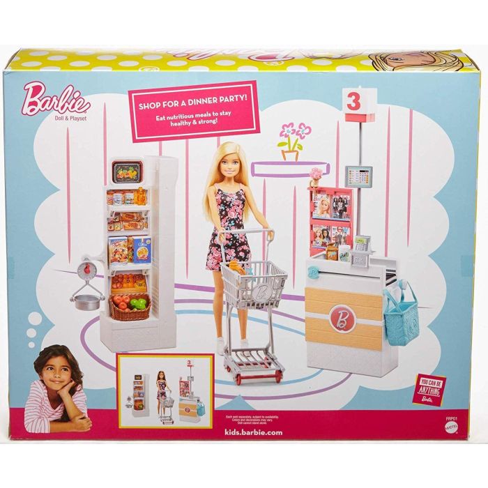 Barbie Doll Supermarket Set