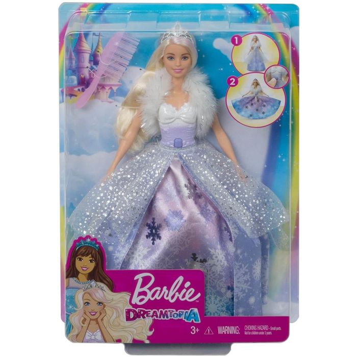 Barbie Dreamtopia Snow Princess Fashion Reveal Doll