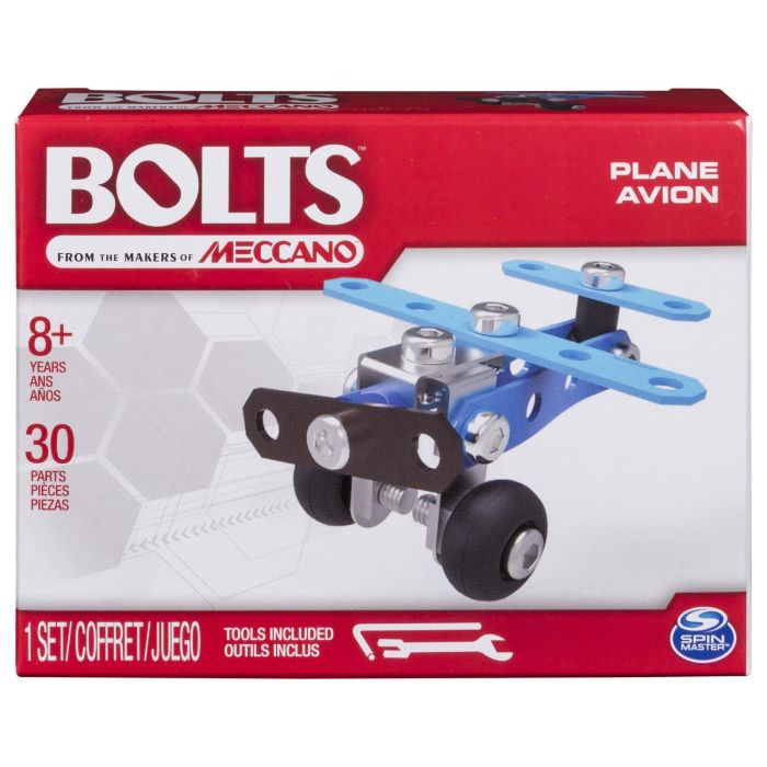 Meccano Bolts Mini Vehicle Plane