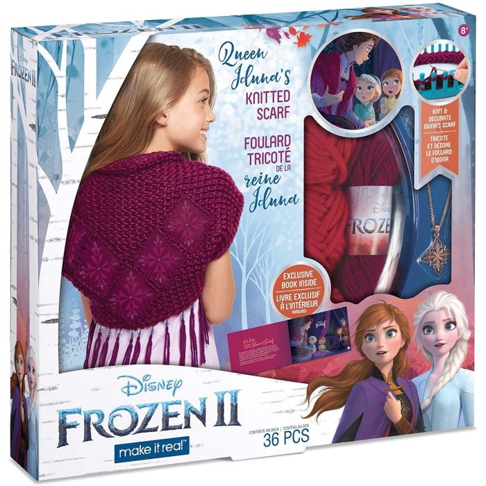 Disney Frozen 2 Make It Real Queen Iduna's Knitted Scarf