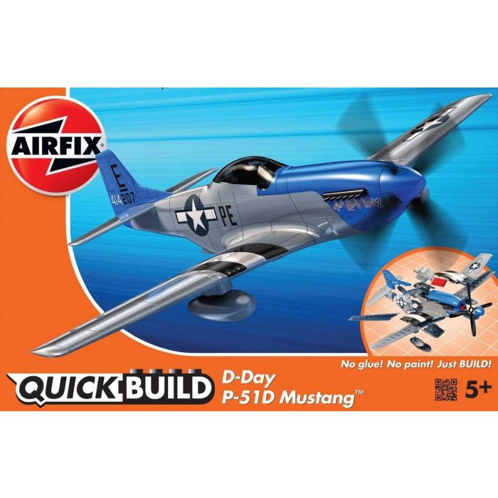 Airfix Quickbuild D Day P51D Mustang