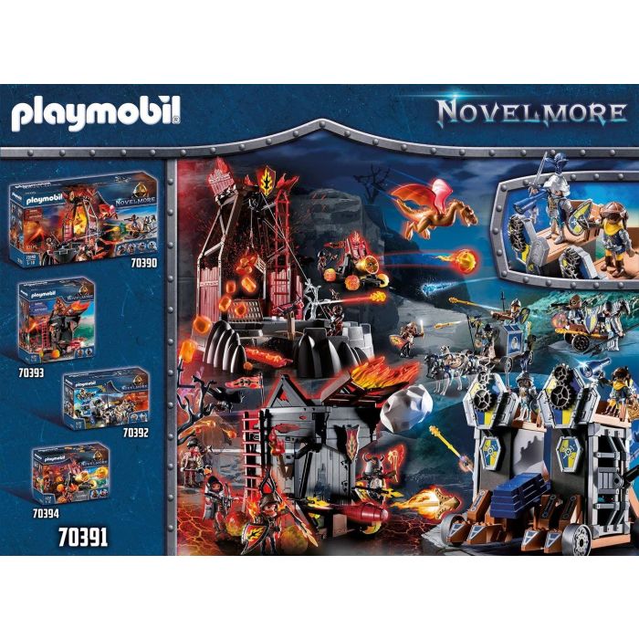 Playmobil Knights Novelmore Mobile Fortress 70391