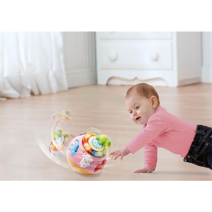 VTech Baby Crawl & Learn Bright Lights Ball - Pink