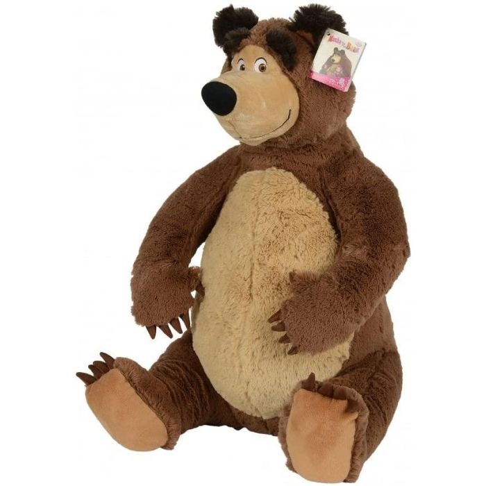 Buy Masha And The Bear 50cm Bear Plush At Bargainmax Free Delivery Over £999 And Buy Now Pay 