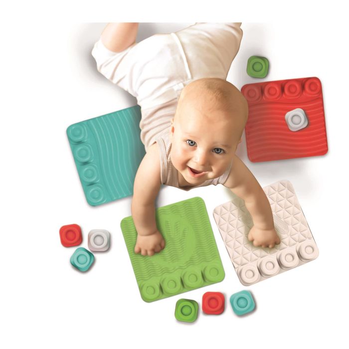 Clementoni Soft Clemmy Touch Crawl and Play - Sensory Path with Blocks
