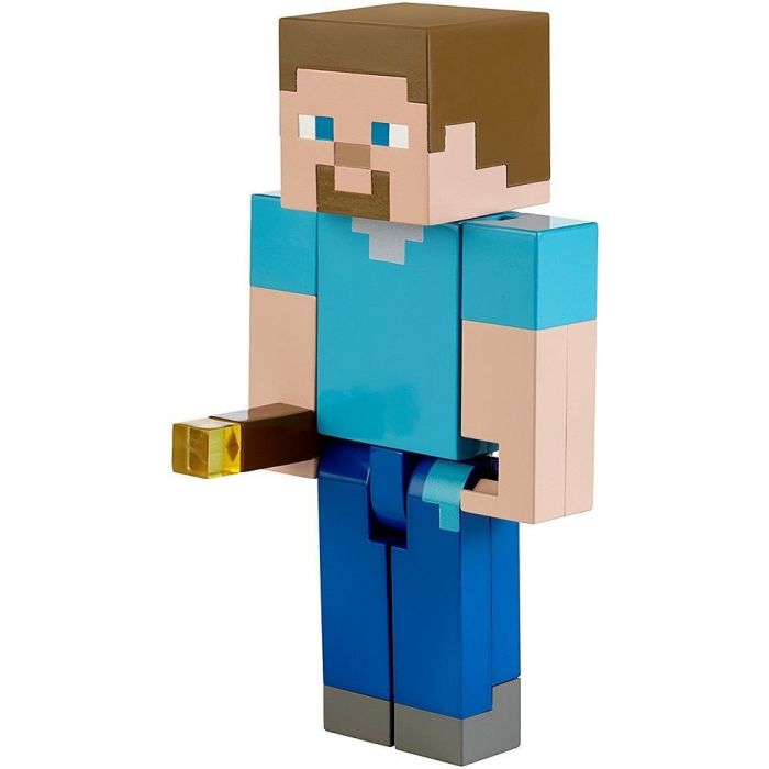 Minecraft Torch-Sparking Steve
