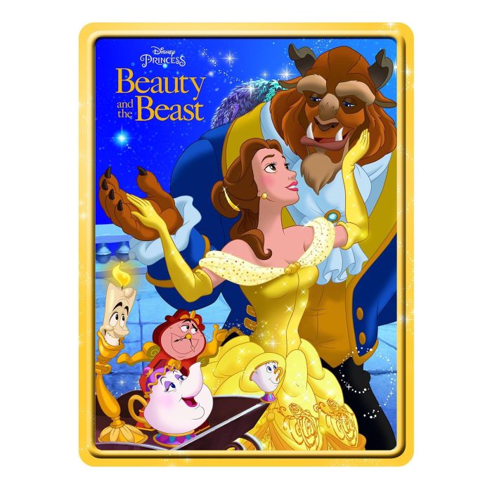 Disney Princess Beauty and The Beast Happy Tin