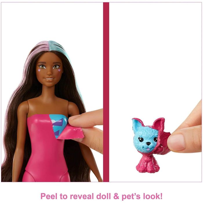 Barbie Colour Reveal Peel Unicorn Doll