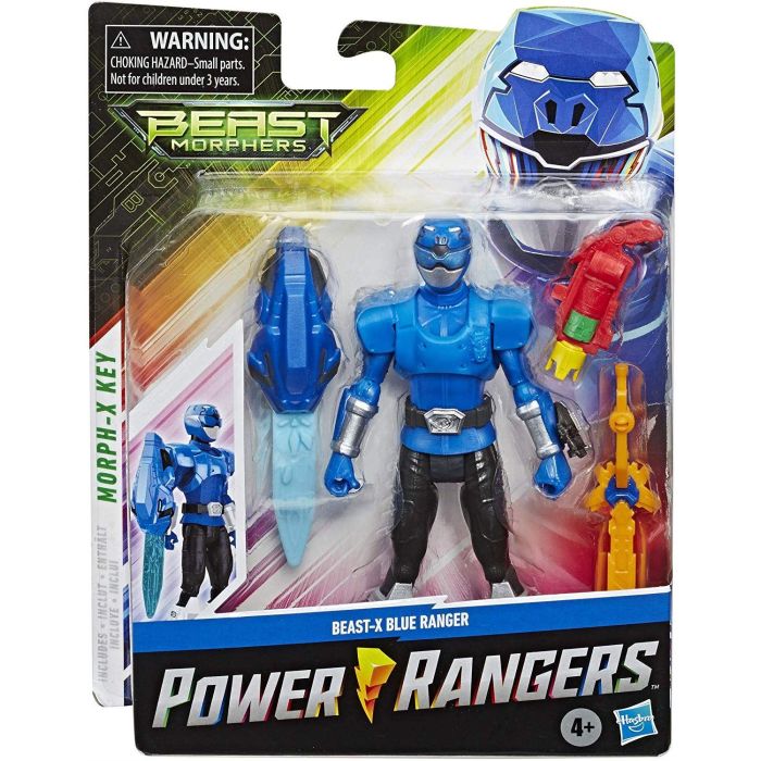Power Ranger Beast Morphers Blue Ranger Beast X Figure