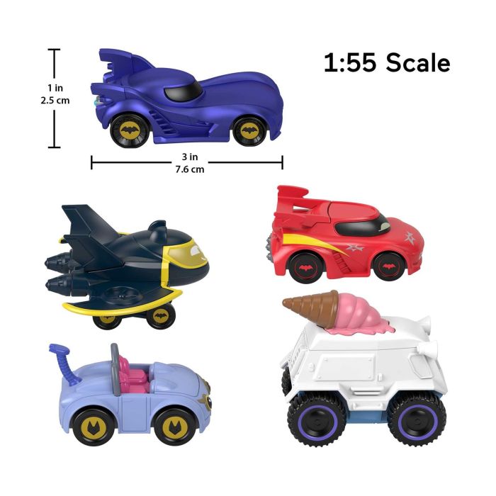 Fisher-Price Batwheels 5 Pack Vehicles