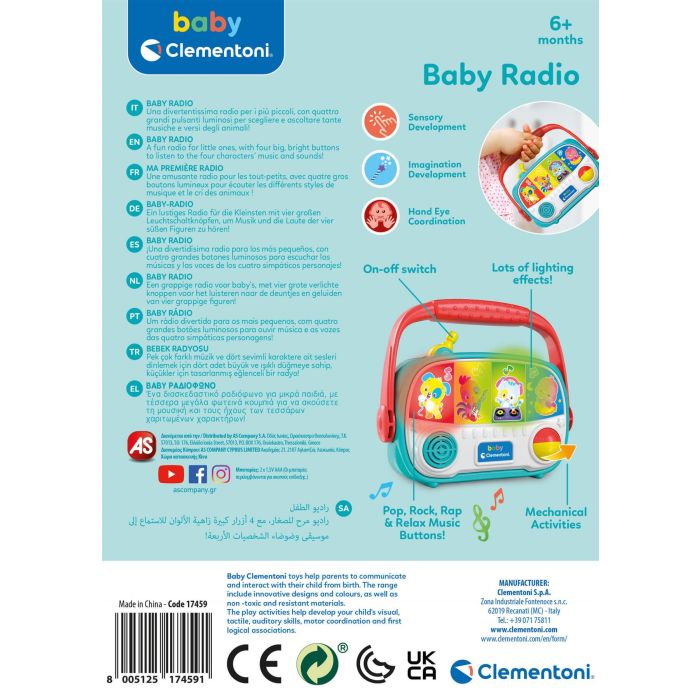 Baby Clementoni Baby Radio