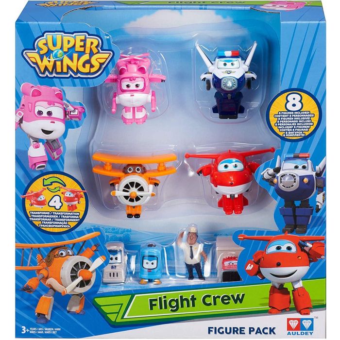 Super Wings Transform-A-Bots Collectors Pack