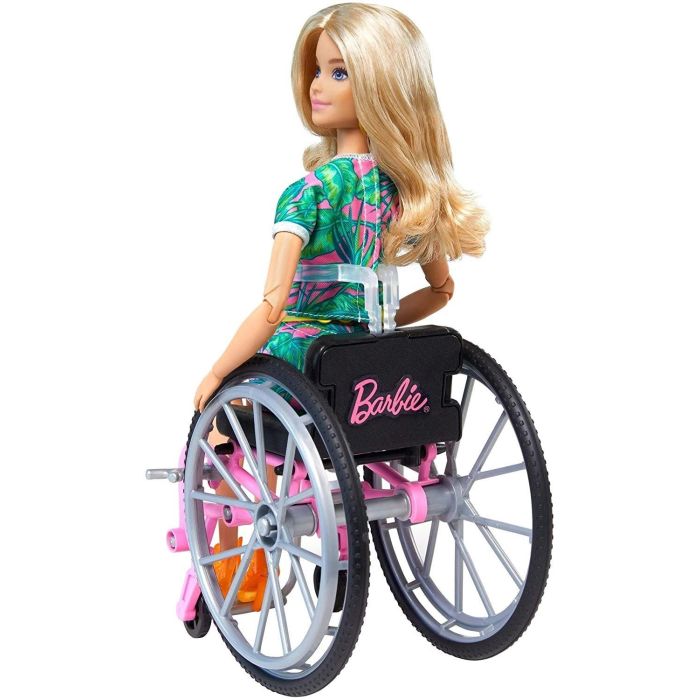 Barbie Fashionistas Doll with Wheelchair & Long Blonde Hair
