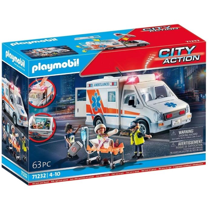 Playmobil City Life Hospital Ambulance 71232