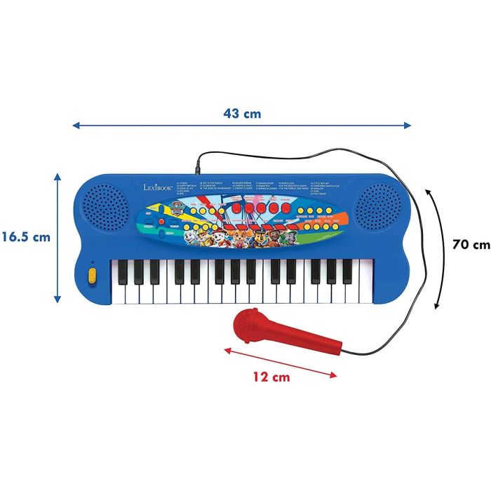 PAW Patrol Electronic keyboard with Microphone