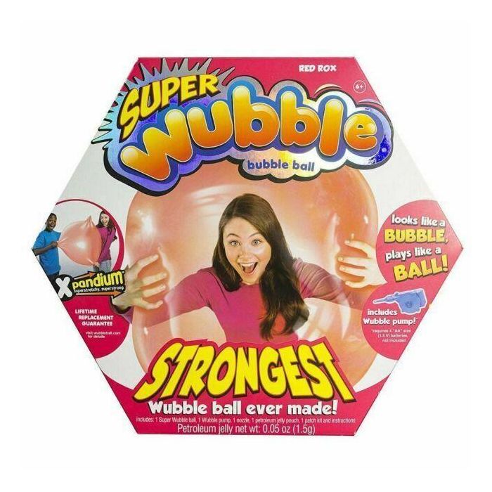 Wubble Bubble with Pump Red