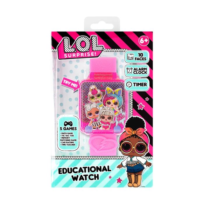 L.O.L. Surprise! Flip Top Educational Watch