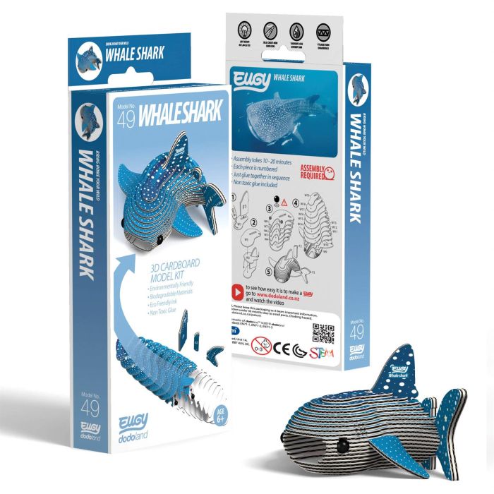 EUGY 3D Whale Shark Model