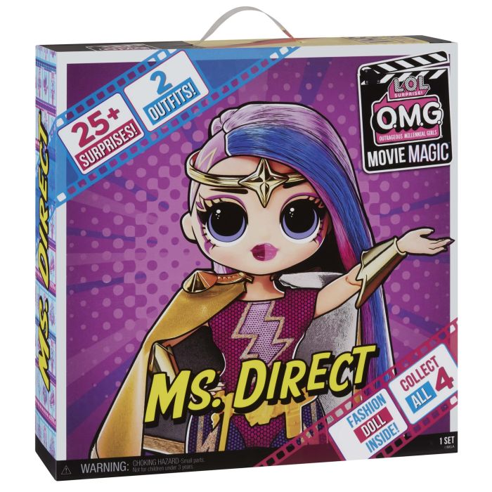 L.O.L. Surprise! O.M.G. Movie Magic Ms. Direct Doll