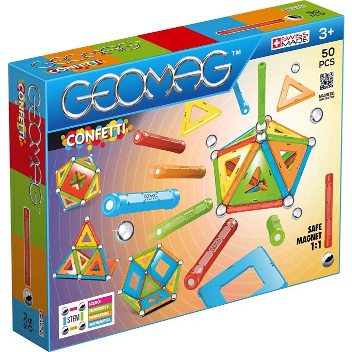 Geomag Confetti 50 Piece Set