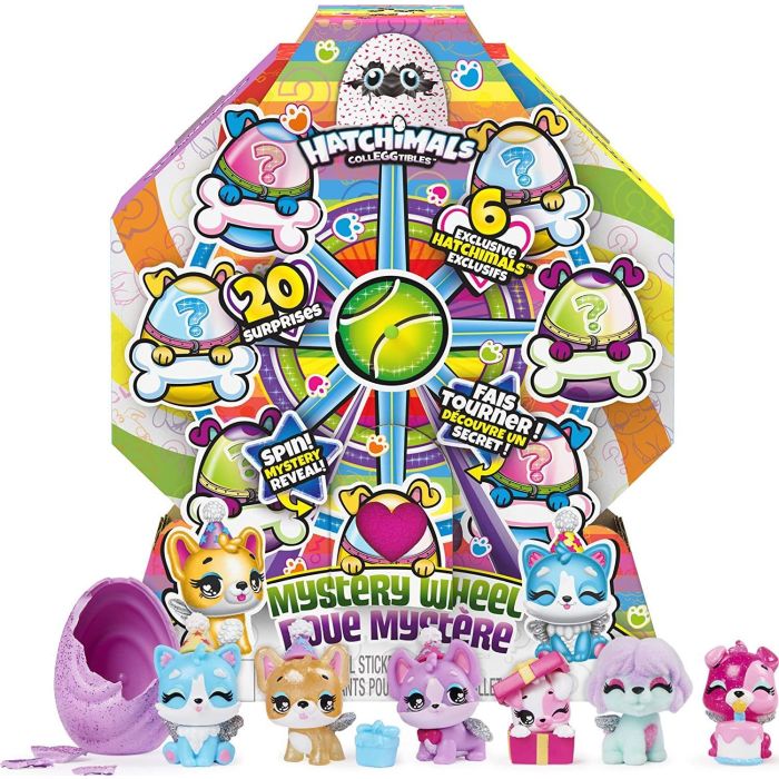 Hatchimal's Colleggtibles Mystery Wheel Puppy Party