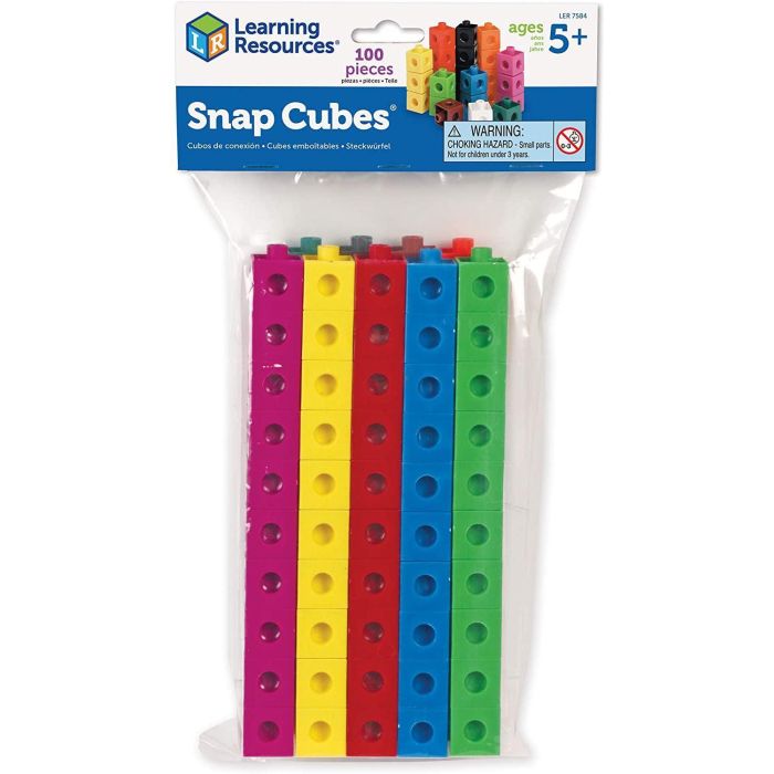 Learning Resources Snap Cubes Set Of 100