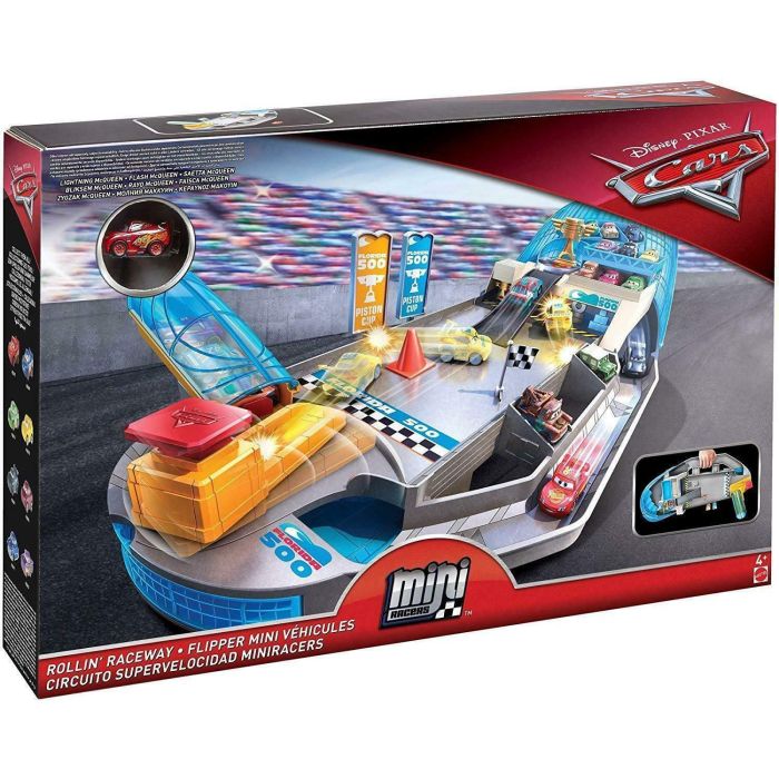 Cars Mini Racers Rollin' Raceway Playset