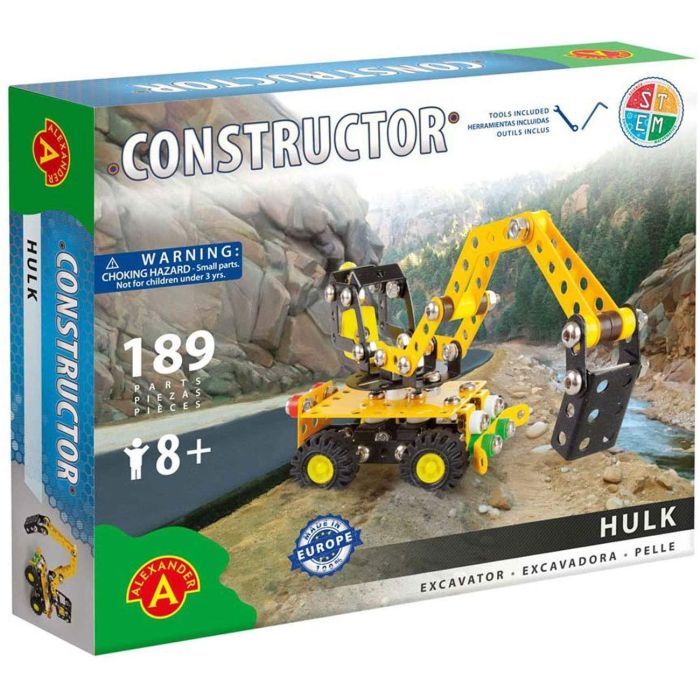Constructor Hulk Excavator Construction Set