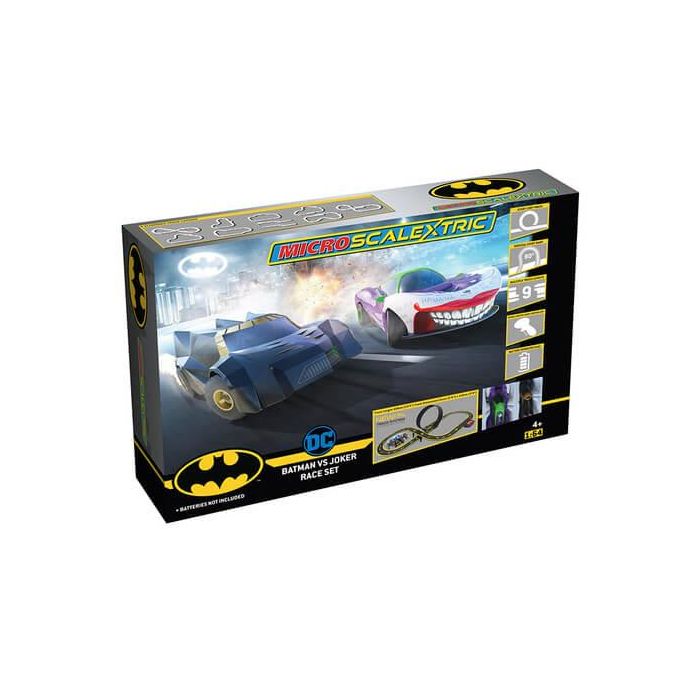 Micro Scalextric Batman Vs. Joker Track Playset