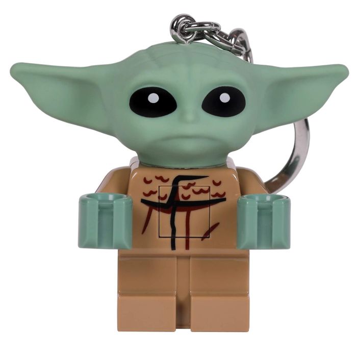 Lego Star Wars Baby Yoda Figure Key Light