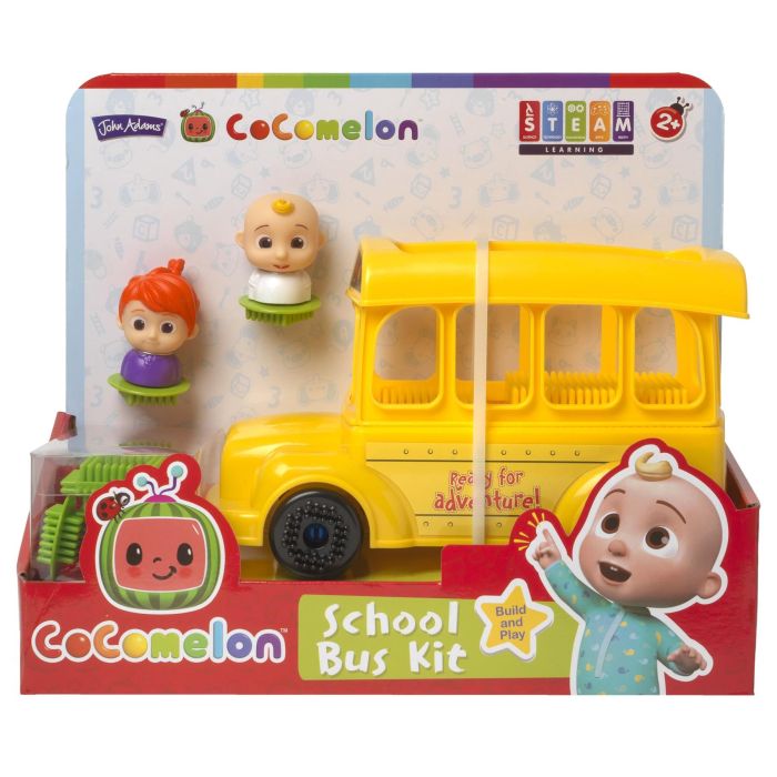 Cocomelon Build and Play School Bus Kit