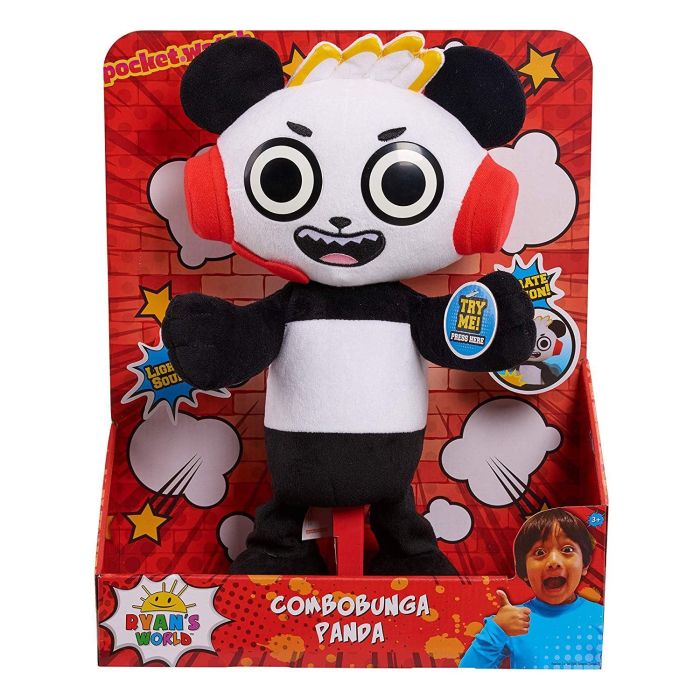 Ryan’s World Combobunga Panda Feature Plush