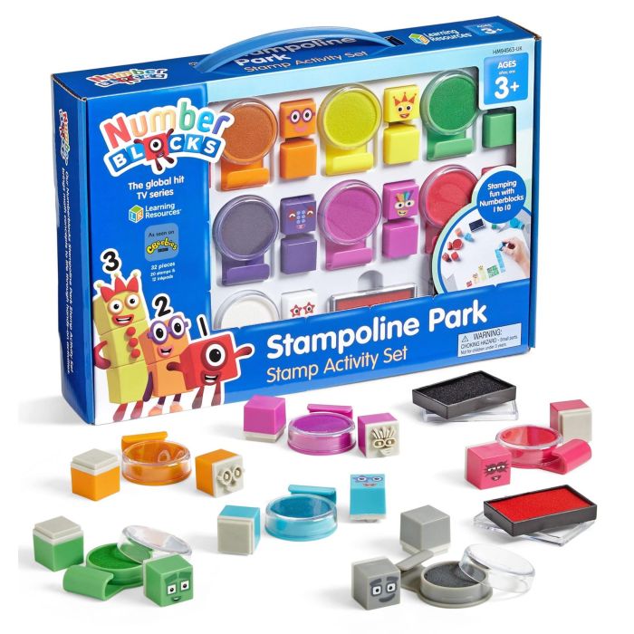 Learning Resources Numberblocks Stampoline Park Stamp Set