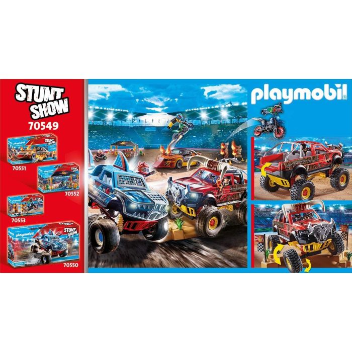 Playmobil Stunt Show Bull Monster Truck 70549