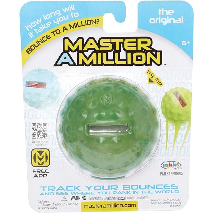 Master A Million Green Bounce Ball