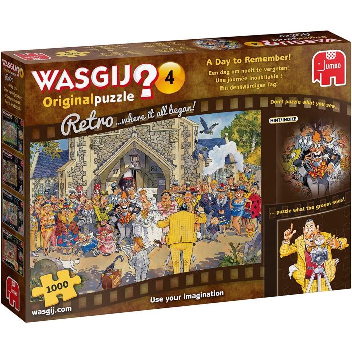 Wasgij Retro Original 4 A day to Remember! 1000 Piece Puzzle