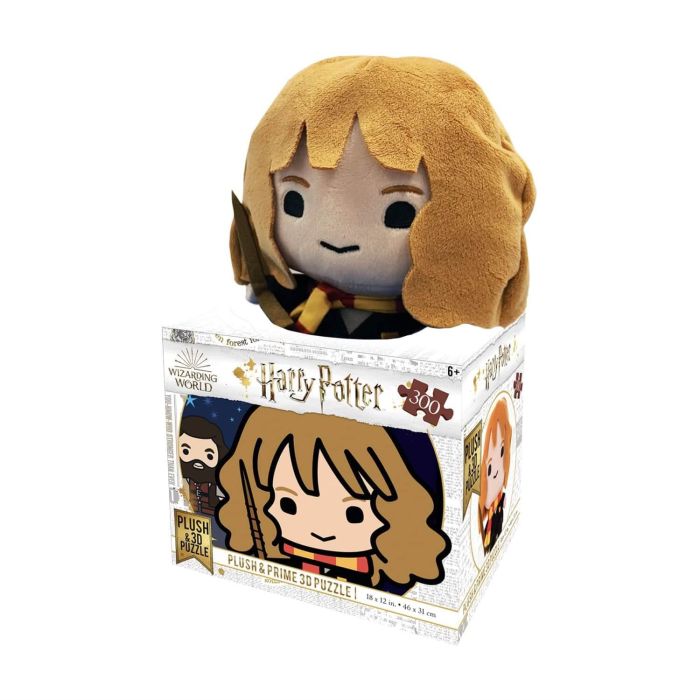 Harry Potter Hermione Plush & Prime 3D 300pc Puzzle