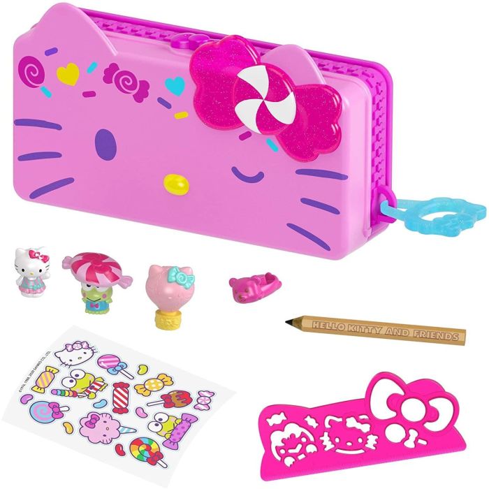 Hello Kitty Minis Carnival Pencil Case Playset