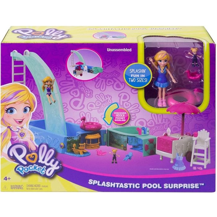Polly Pocket Splashtastic Pool Surprise Playset
