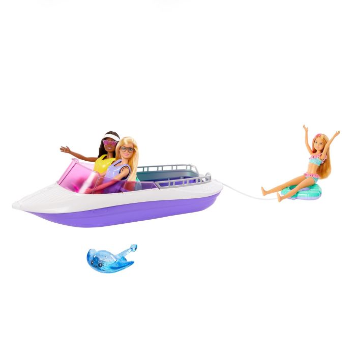 Barbie Mermaid Power Dolls & Boat Playset